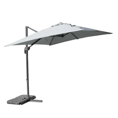 Садовый зонт Meven PLATINUM 250х250 см Серый MV-UM207SZ-PLATINUM