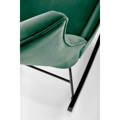 Крісло-гойдалка м'яке Halmar BAZALTO Темно-зелений V-CH-BAZALTO-FOT-C.ZIELONY фото - 8