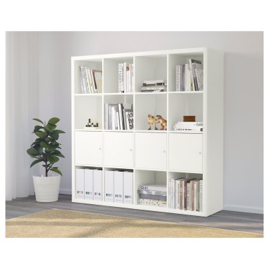 IKEA Стелаж KALLAX Білий (ИКЕА КАЛЛАКС) 39017486 фото - 7