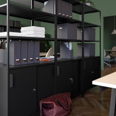 IKEA Стеллаж TROTTEN Антрацит (ИКЕА ТРОТТЕН) 80474839 фото - 10