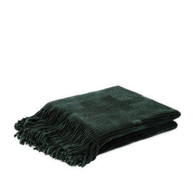 Плед Homla CHENILLE 130x170 см Зеленый 218478