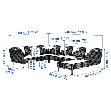 IKEA VITTSKAR (ИКЕА ВИТТСКАР) 59591251 фото - 4