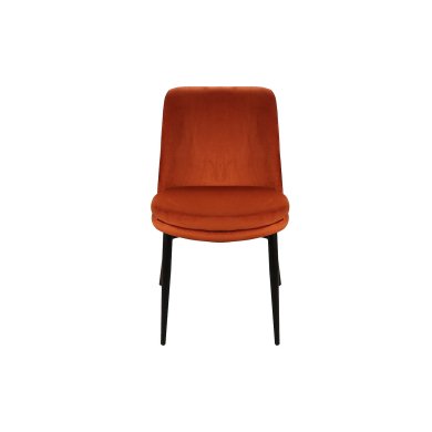 Стул Signal Kayla Velvet | Черный / Корица (Bluvel 4215) KAYLAVCY фото - 2