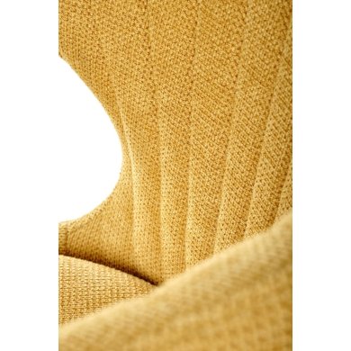 Обідній стілець Halmar K496 Гірчичний - 7 Обідній стілець Halmar K496 Гірчичний V-CH-K/496-KR-MUSZTARDOWY фото - 7