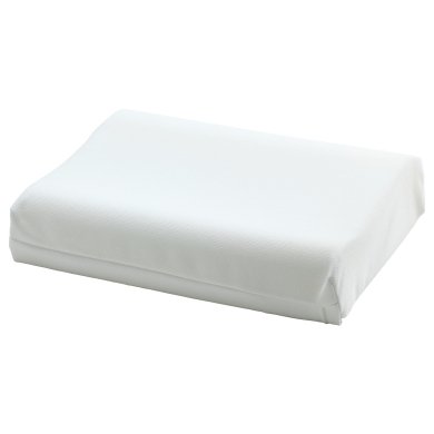 IKEA Ергономічна подушка PAPEGOJBUSKE 33x45 см Білий (ИКЕА ПАПЕГОЙБУСКЕ) 00552845