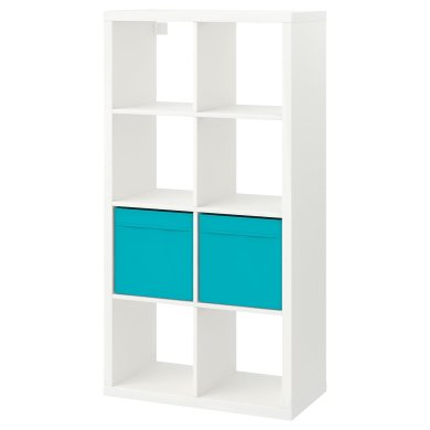 IKEA Стеллаж KALLAX/DRONA Белый (ИКЕА КАЛЛАКС/ДРОН) 59023764