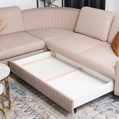 Розкладний диван Mebel Elit FLIN Бежевий - 11 Розкладний диван Mebel Elit FLIN Бежевий MKL.LAREN/CASTEL15/NARPZPOJ фото - 11