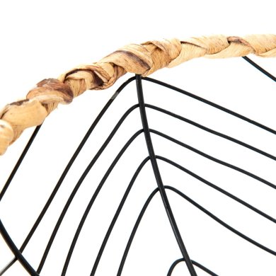 Кошик Homla RUND 20x8см| Чорний - 4 Кошик Homla RUND 20x8см| Чорний 213226 фото - 4