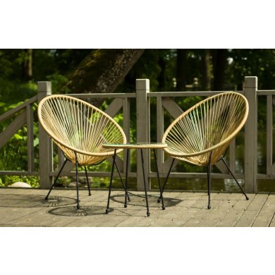 Комплект садовой мебели Meven ACAPULCO Бежевый - 14 Комплект садовой мебели Meven ACAPULCO Бежевый MV-RF012A-B-ACAPULCO фото - 14