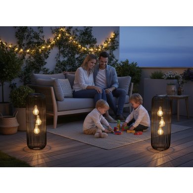 Декоративный светильник на солнечной батарее Garden Line LAP8907 Черный LAP8907 фото - 3