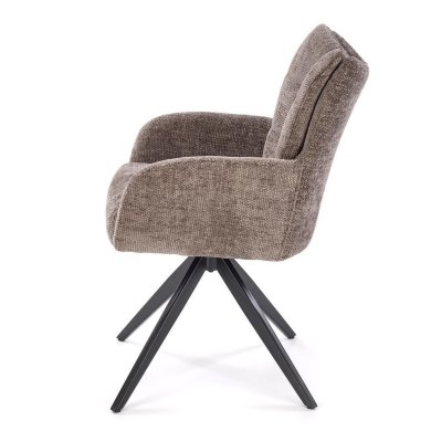 Обеденный стул поворотный Halmar K540 Пепельный V-CH-K/540-KR-POPIELATY фото - 4