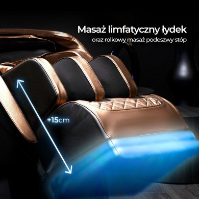 Крісло масажне Mebel Elit VX MAX Коричневий ME.VXMAX/BR/E/ANG/FW фото - 21