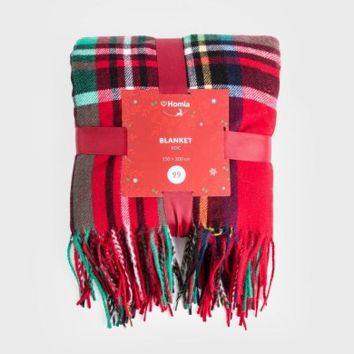 Плед Homla WINTERY 150x200 см Різнокольоровий 231923 фото - 5