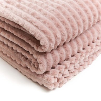 Плед Homla GOFER 150x200 см Рожевий 210077 фото - 3