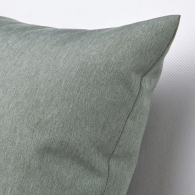 IKEA Декоративна подушка KARLEKSGRAS 40x40 см Зелений (ИКЕА КАРЛЕКСГРАС) 00495421 фото - 3