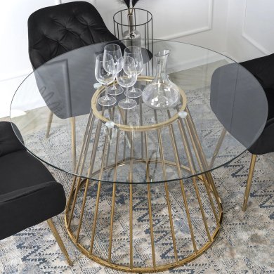 Обідній стіл Mebel Elit OLIVIER Золотий - 11 Обідній стіл Mebel Elit OLIVIER Золотий ME.OLIVIER/TR/ZL/S фото - 11