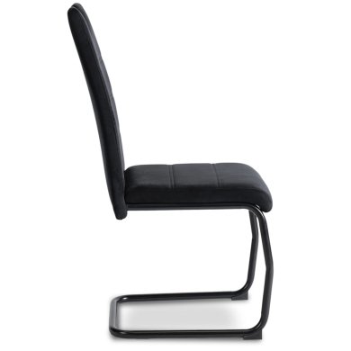 Обеденный стул Mebel Elit LOPEZ Welur Черный ME.LOPEZ/CZ/CZ/V/K фото - 3