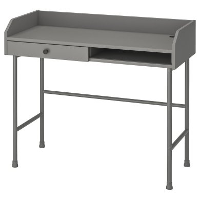 IKEA Письменный стол HAUGA Серый (ИКЕА ХАУГА) 60477674