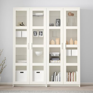 IKEA Вітрина BRIMNES (ИКЕА БРИМНЕС) 49278237 фото - 9