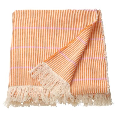 IKEA Плед LAPPKATTFOT 130x170 см Оранжевый (ИКЕА ЛАППКАТФУТ) 40598653