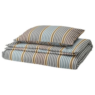 IKEA Комплект постільної білизни PILTANDVINGE 150х200 см Принт (ИКЕА ПИГГРОР) 20585294