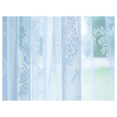 IKEA Тюль ALVINE SPETS 145х300 см 2 шт Кремовый (ИКЕА ALVINE СПЕЦ) 80070763 фото - 5