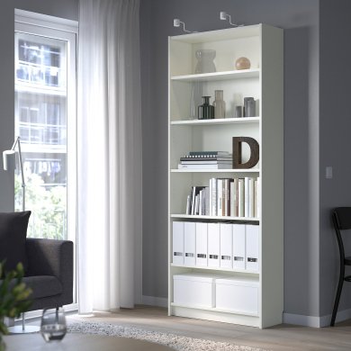 IKEA Стелаж BILLY Білий (ИКЕА БИЛЛИ) 00263850 фото - 10