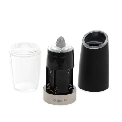 Електричний млин для спецій Homla MINOR 20 см | Чорний / Прозорий - 3 Електричний млин для спецій Homla MINOR 20 см | Чорний / Прозорий 214539 фото - 3