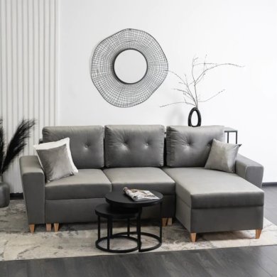 Раскладной диван Mebel Elit MATEO Серый MGK.MATEO-ser фото - 7