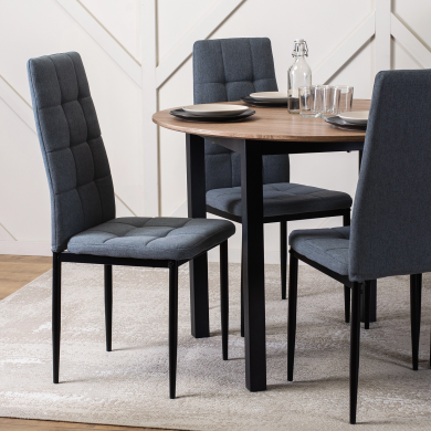 Обеденный стул Mebel Elit TEX Темно-серый - 10 Обеденный стул Mebel Elit TEX Темно-серый ME.TEX/CP/T/K фото - 10