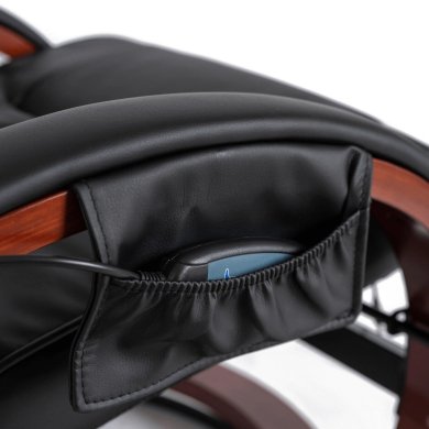 Кресло мягкое массажное с подставкой Mebel Elit CANO Черный ME.CANO/CZ/E/FW фото - 11