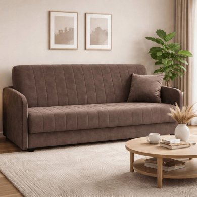 Раскладной диван Mebel Elit PORTO Welur Коричневый PPHUE.PIEER/SALLY3/WER фото - 7