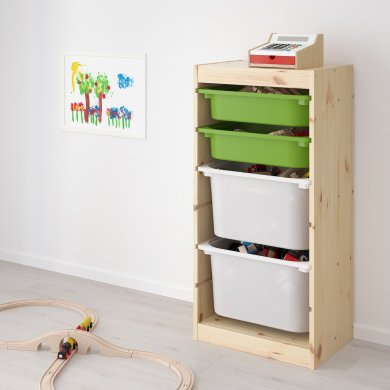 IKEA Стелаж із контейнерами TROFAST (ИКЕА ТРОФАСТ) 19338054 фото - 5