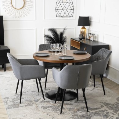 Обідній стілець Mebel Elit SHANE Welur 2 Сірий ME.SHANE/P/V/K фото - 6
