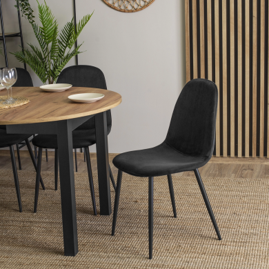 Обідній стілець Mebel Elit OSCAR Чорний - 9 Обідній стілець Mebel Elit OSCAR Чорний ME.OSCAR/CZ/V/K фото - 9