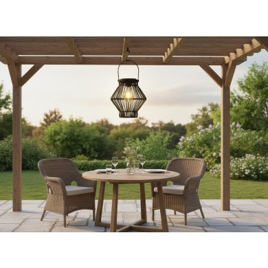 Декоративный светильник на солнечной батарее Garden Line LAP5955 Черный LAP5955 фото - 2