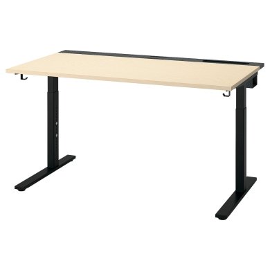 IKEA Письмовий стіл MITTZON Береза (ИКЕА МИЦОН) 89528116