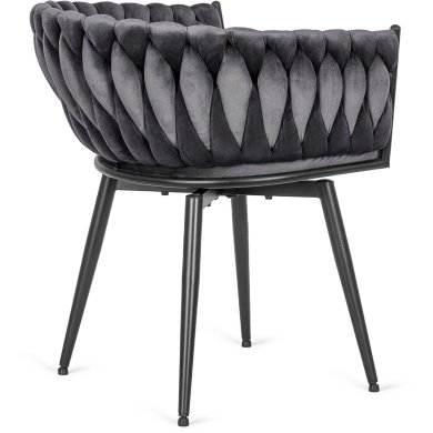 Обеденный стул поворотный Mebel Elit LILI Серый ME.LILI/P/CZ/V/K фото - 5