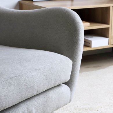 Крісло м'яке Homla SAMMAS Світло-сірий 211299 фото - 7