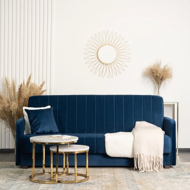 Розкладний диван Mebel Elit PORTO Синій PPHUE.PIEER/KRONOS9/WER фото - 5