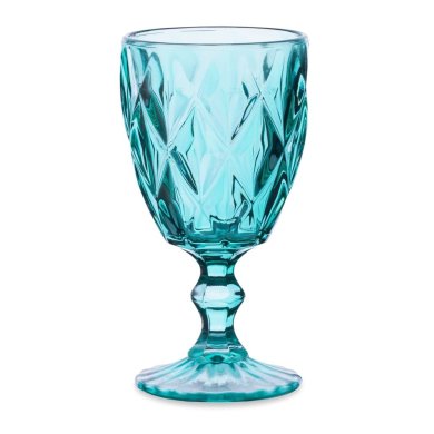 Набір келихів Homla LUNNA 4 шт 310 мл Бірюзовий - 2 Набір келихів Homla LUNNA 4 шт 310 мл Бірюзовий 158084 фото - 2