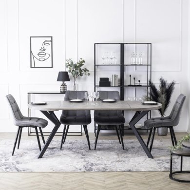 Обеденный стул Mebel Elit RIO Welur Серый - 9 Обеденный стул Mebel Elit RIO Welur Серый ME.RIO/P/V/K фото - 9