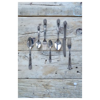 IKEA Набір столових приборів ÄTBART (ИКЕА ЭТБАРТ) 60258959 фото - 8