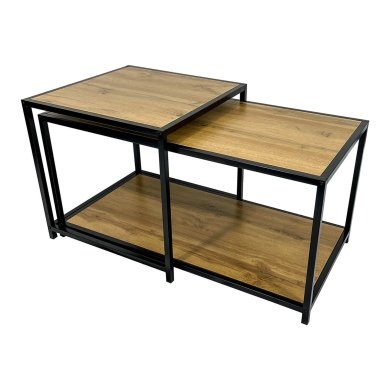 Комплект журнальных столов Kontrast SK121D 2 шт Дуб 6.06.15222 фото - 2