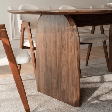 Розкладний обідній стіл Mebel Elit DANTE Горіх ME.DANTE/O/O/S фото - 8