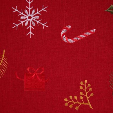 Доріжка на стіл (раннер) Homla STOM 40x160 см Червоний 221306 фото - 4