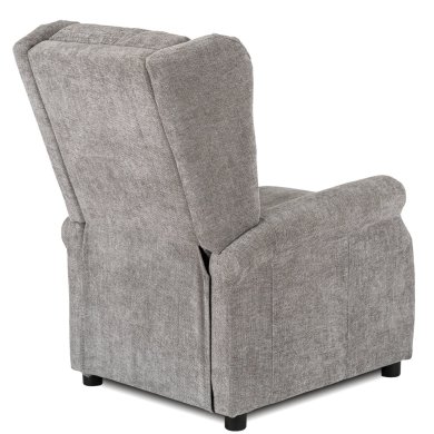 Кресло мягкое раскладное с реклайнером Mebel Elit SIMON 2 Серый ME.SIMON2/P/T/FW фото - 5