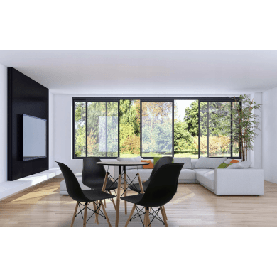 Обідній стіл Kontrast MIA Чорний - 14 Обідній стіл Kontrast MIA Чорний 6.06.26055 фото - 14