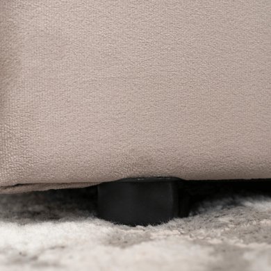 Ліжко Mebel Elit HANNAH Welur 160x200 см Бежевий - 3 Ліжко Mebel Elit HANNAH Welur 160x200 см Бежевий ME.HANNAH/160/BZ/V/LOZZPOJ фото - 3