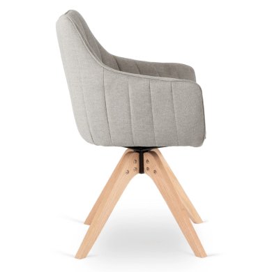 Обеденный стул поворотный Mebel Elit LEMON Серый ME.LEMON/P/T/K фото - 3